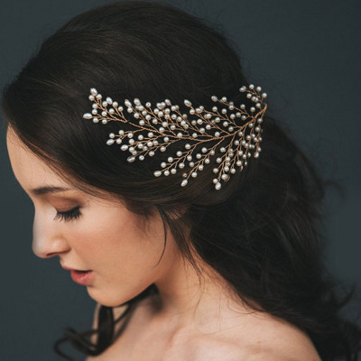 Wedding Headband Bridal Hairpiece - Click Image to Close